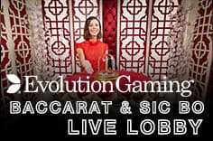 Baccarat & Sic Bo Live Lobby